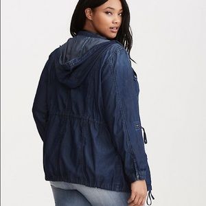 Torrid Denim Anorak Jacket